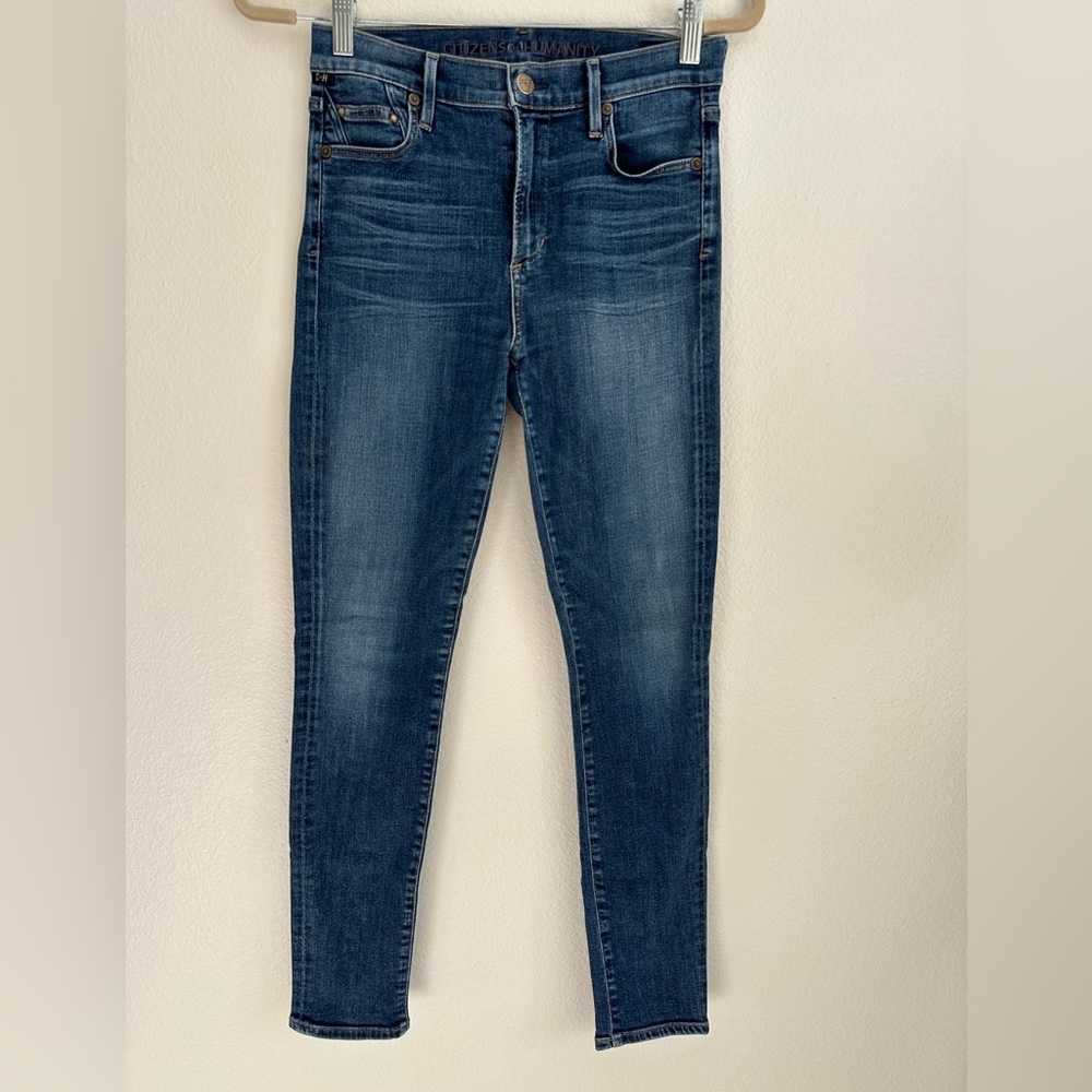 Citizens of Humanity Highwaisted Women's Blue Jeans
